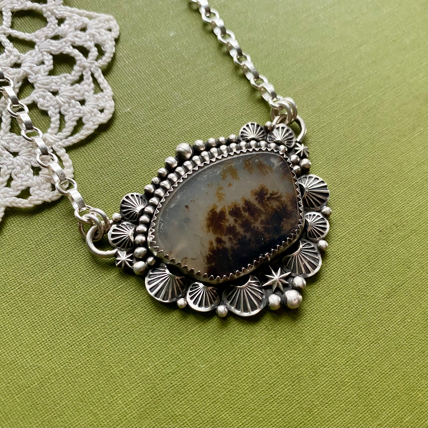 Montana Agate Necklace