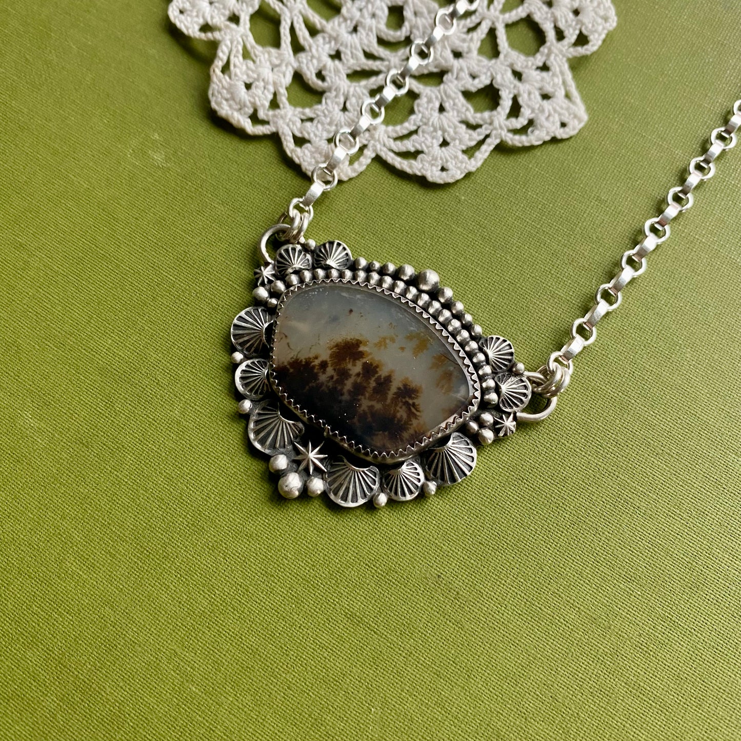 Montana Agate Necklace