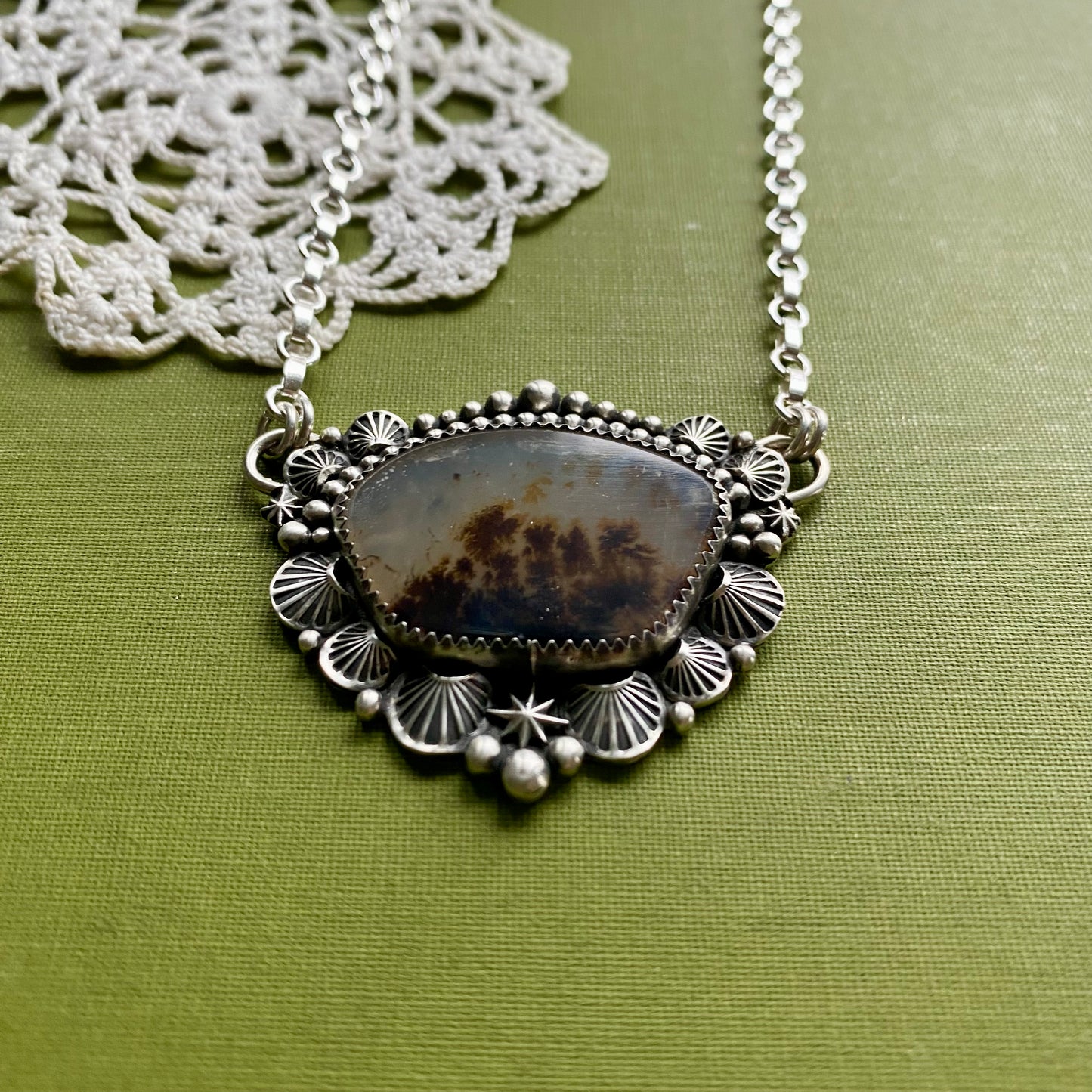 Montana Agate Necklace