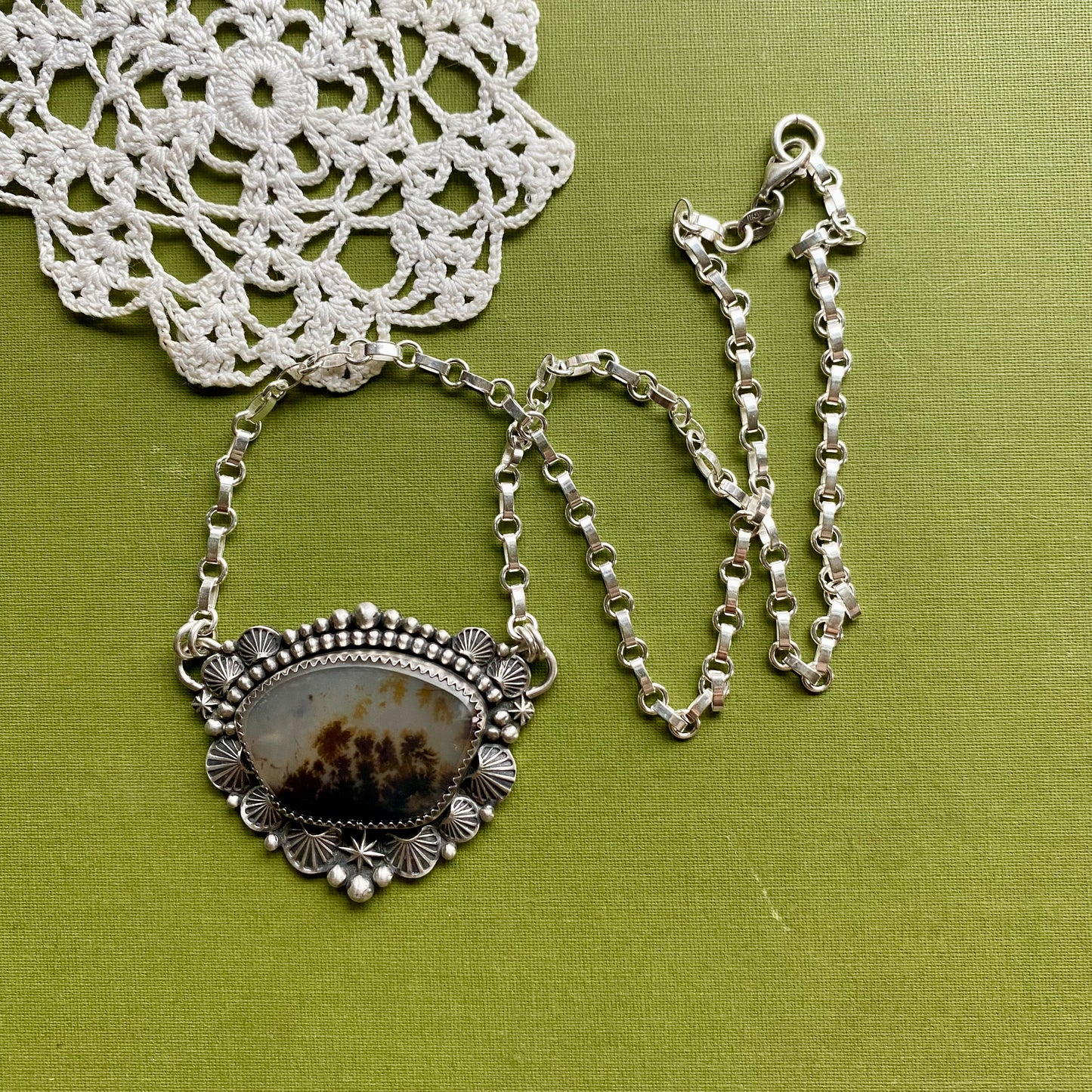 Montana Agate Necklace