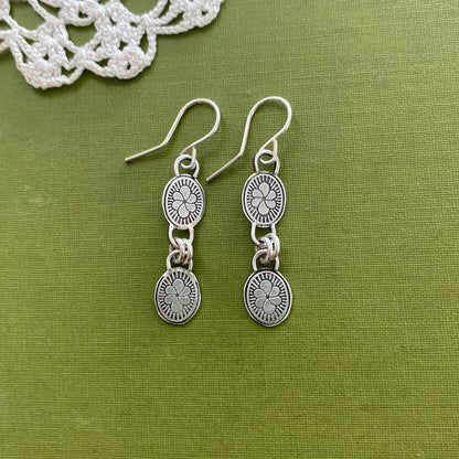 Ophelia Stamped Earrings