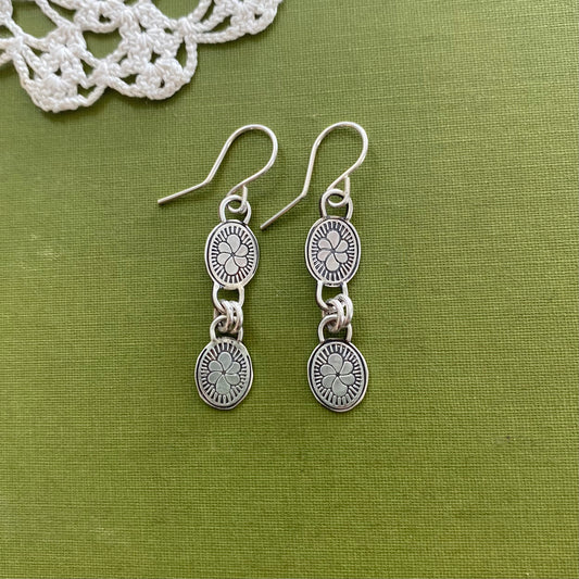 Ophelia Stamped Earrings