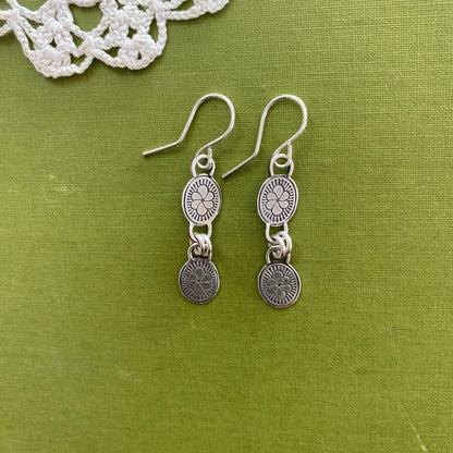 Ophelia Stamped Earrings