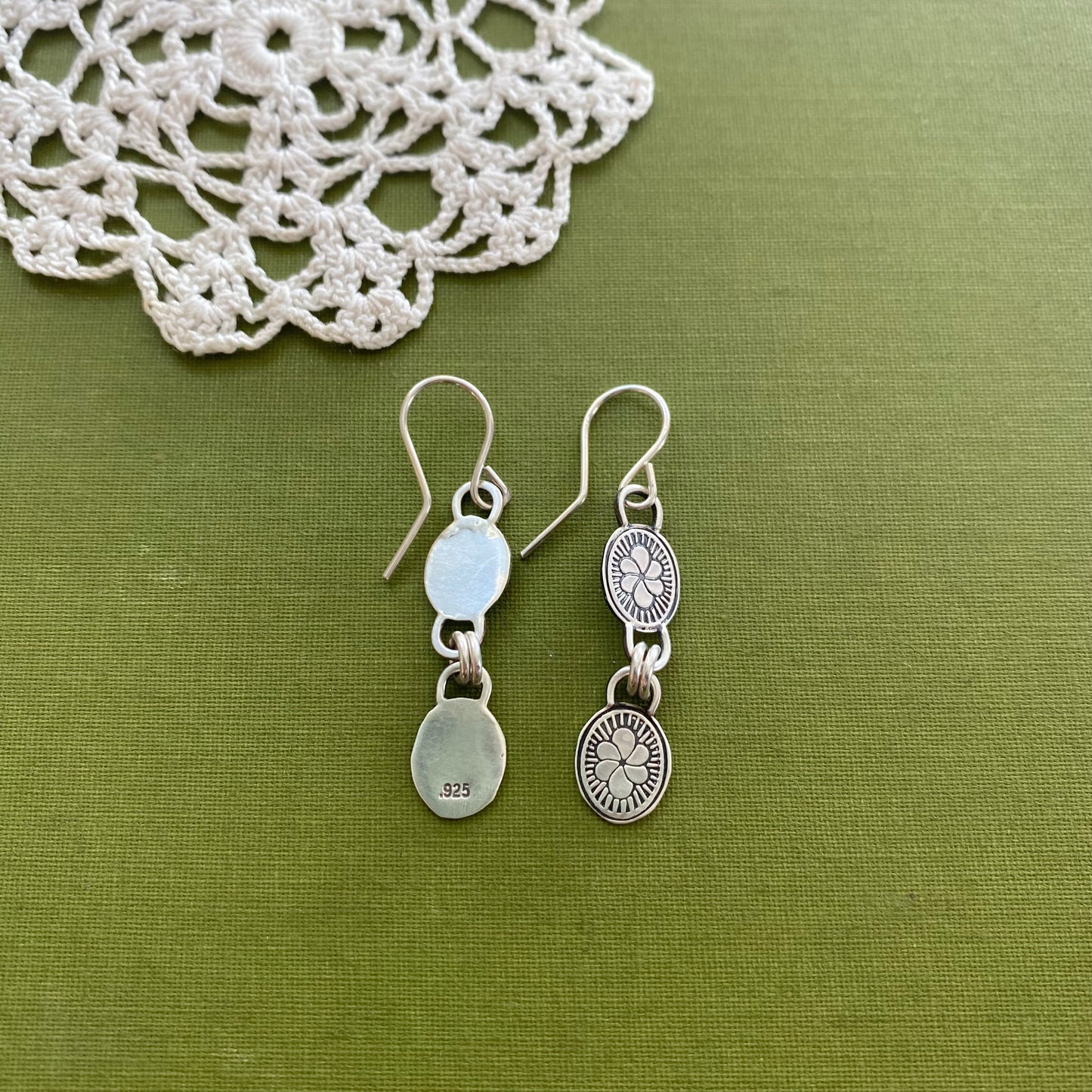 Ophelia Stamped Earrings