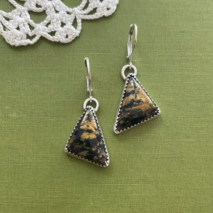 Chalcopyrite Earrings