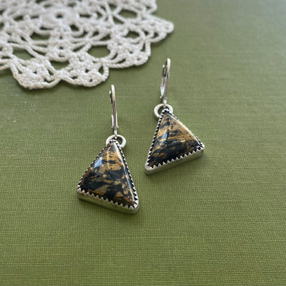 Chalcopyrite Earrings