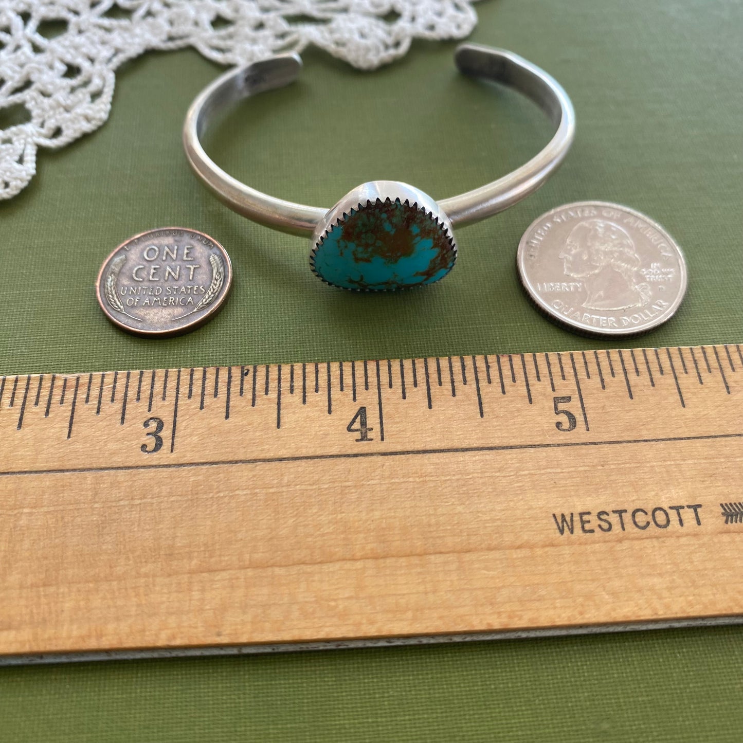 Royston Turquoise Cuff Bracelet