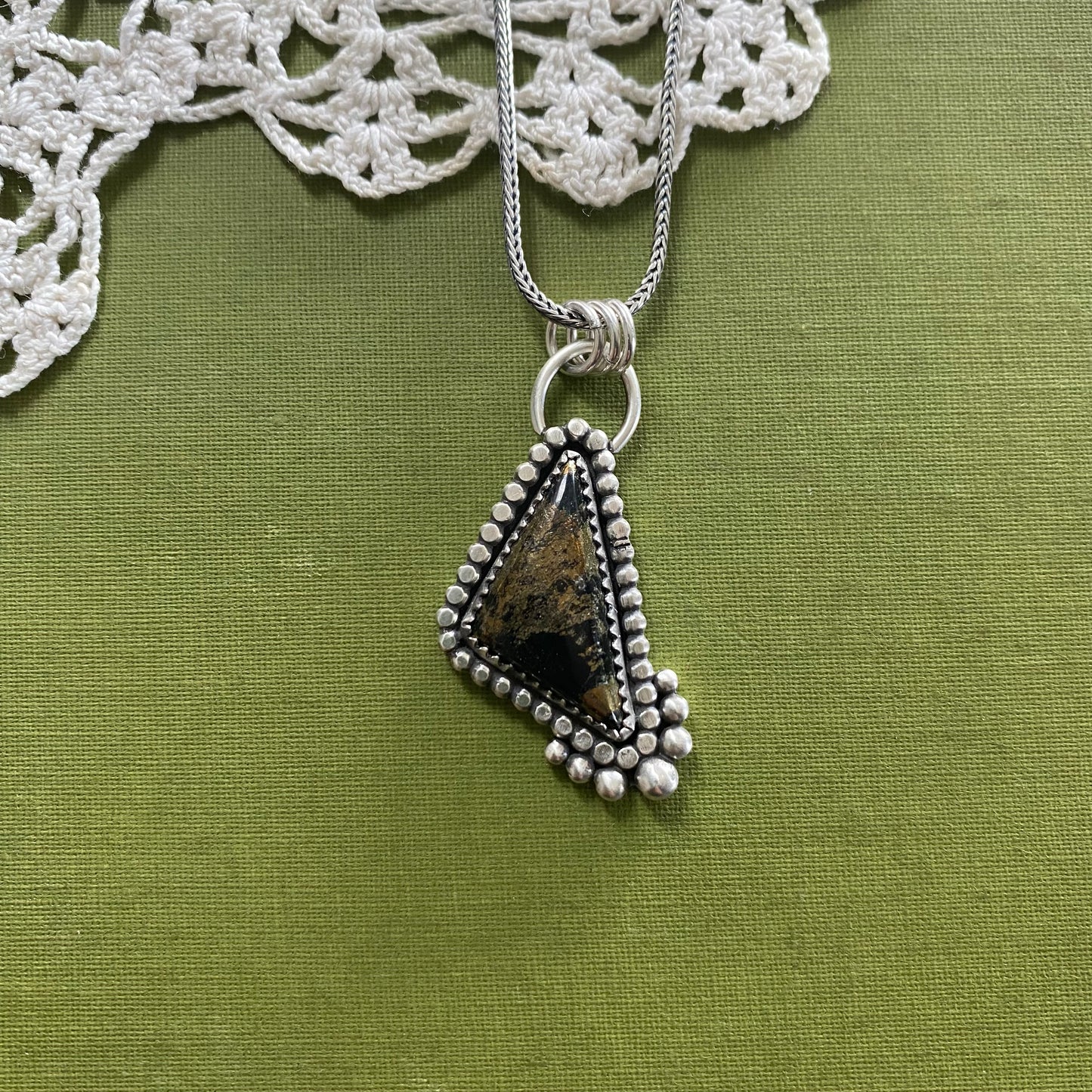Chalcopyrite Pendant