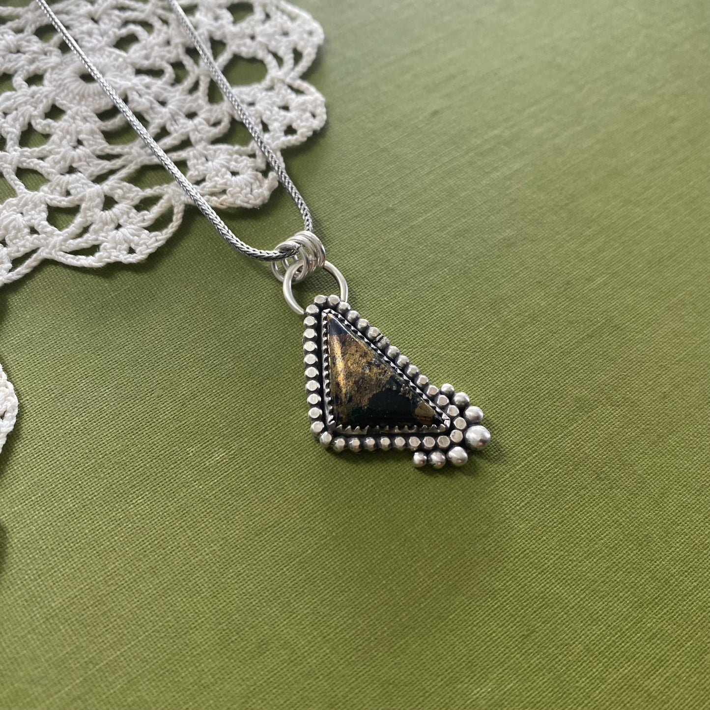 Chalcopyrite Pendant