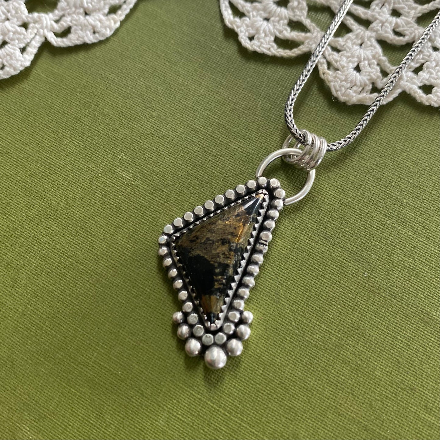 Chalcopyrite Pendant
