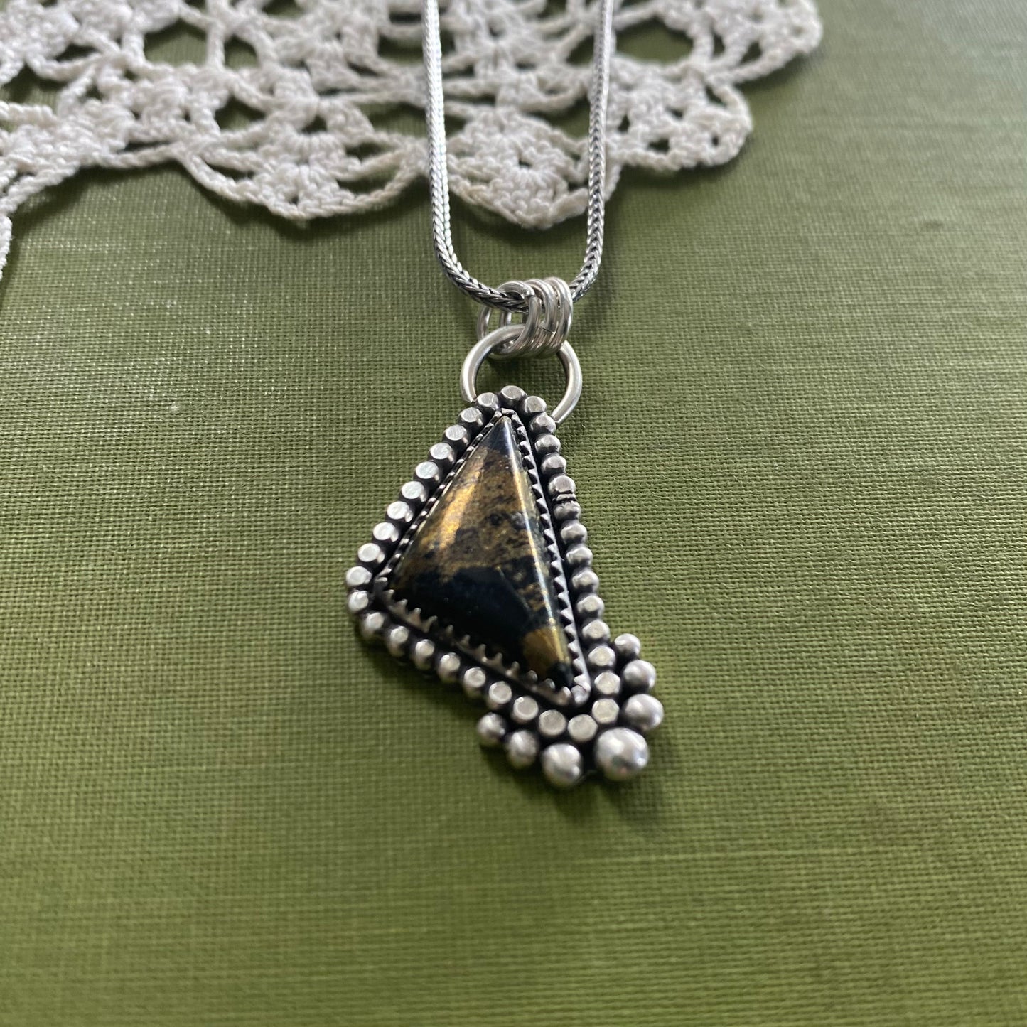 Chalcopyrite Pendant