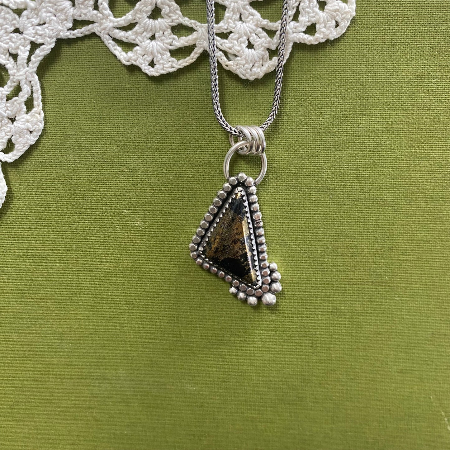 Chalcopyrite Pendant