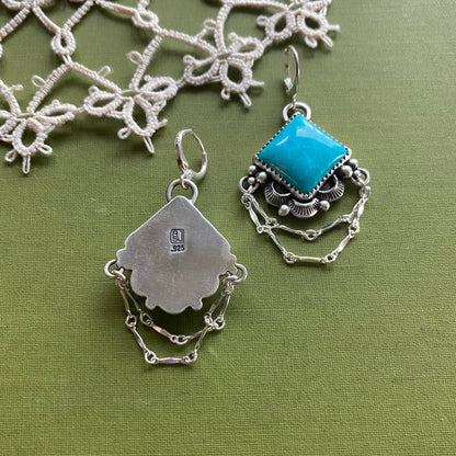 Kingman Turquoise Earrings