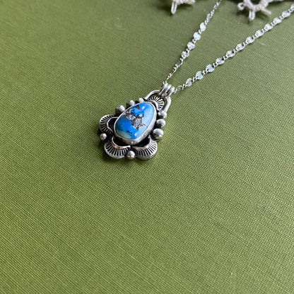 Golden Hills Turquoise Pendant