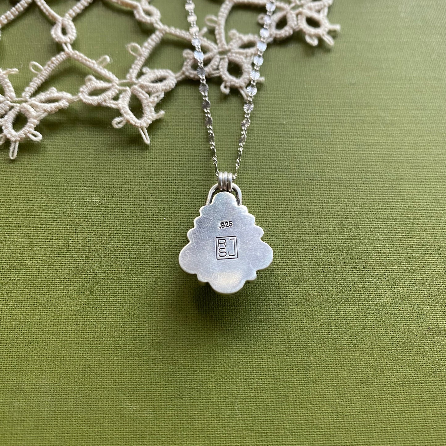 Golden Hills Turquoise Pendant