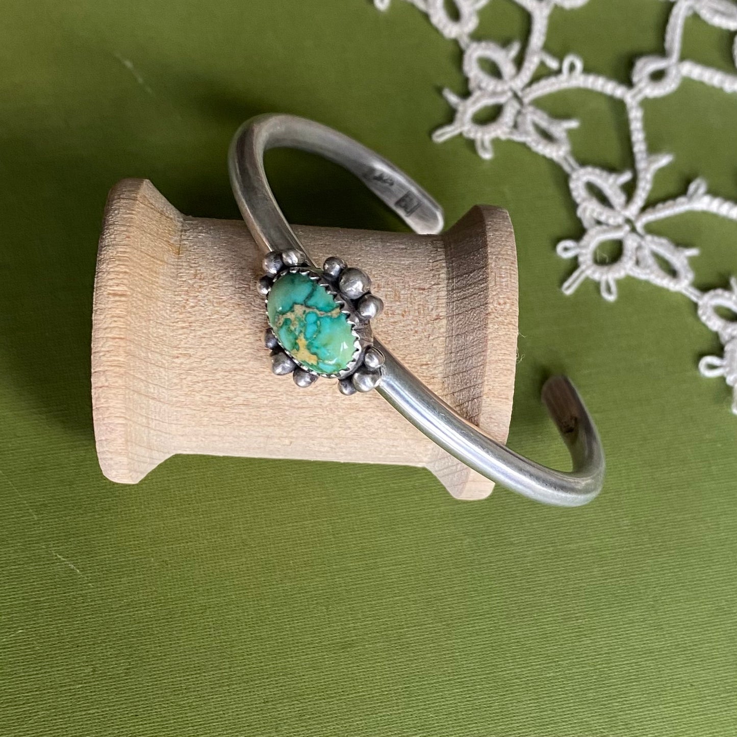 Sonoran Gold Turquoise Cuff Bracelet