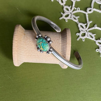 Sonoran Gold Turquoise Cuff Bracelet