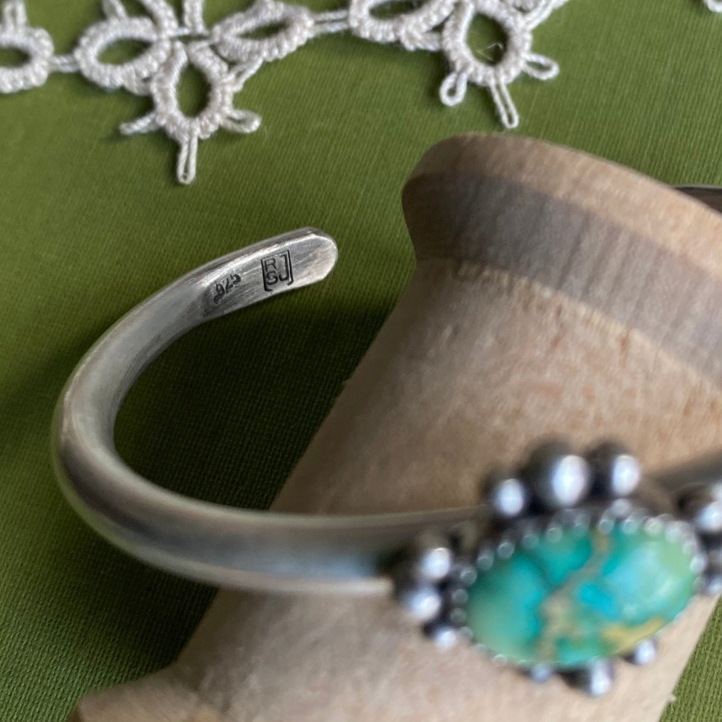 Sonoran Gold Turquoise Cuff Bracelet