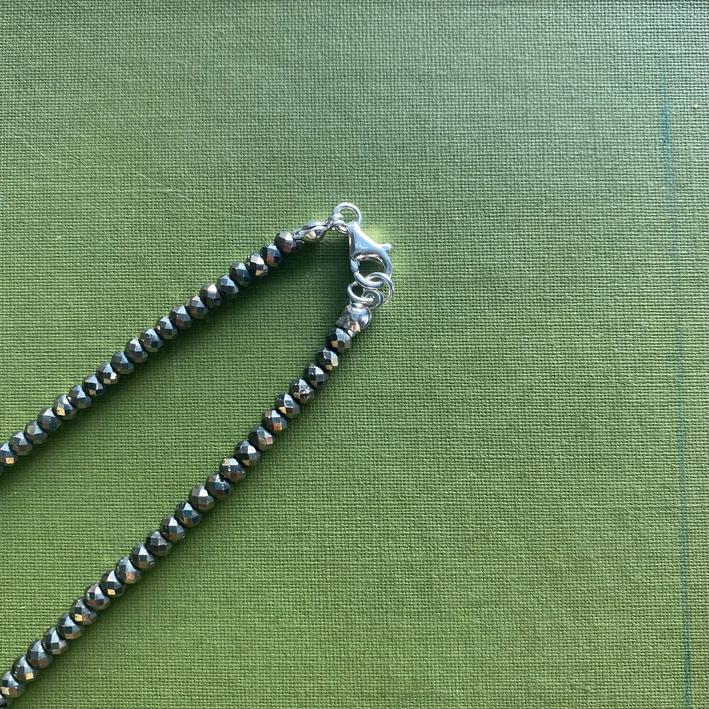 Pyrite Beaded Necklace