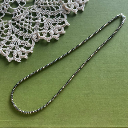 Pyrite Beaded Necklace