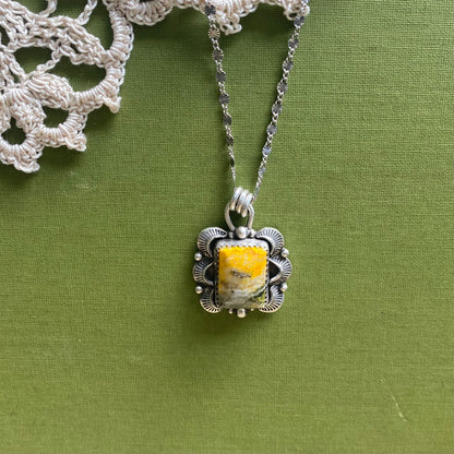 Bumblebee Jasper Pendant