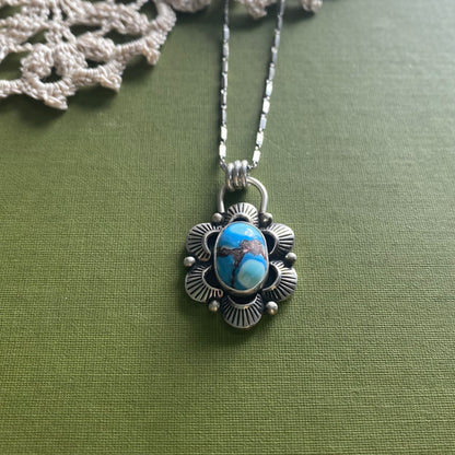 Golden Hills Turquoise Pendant