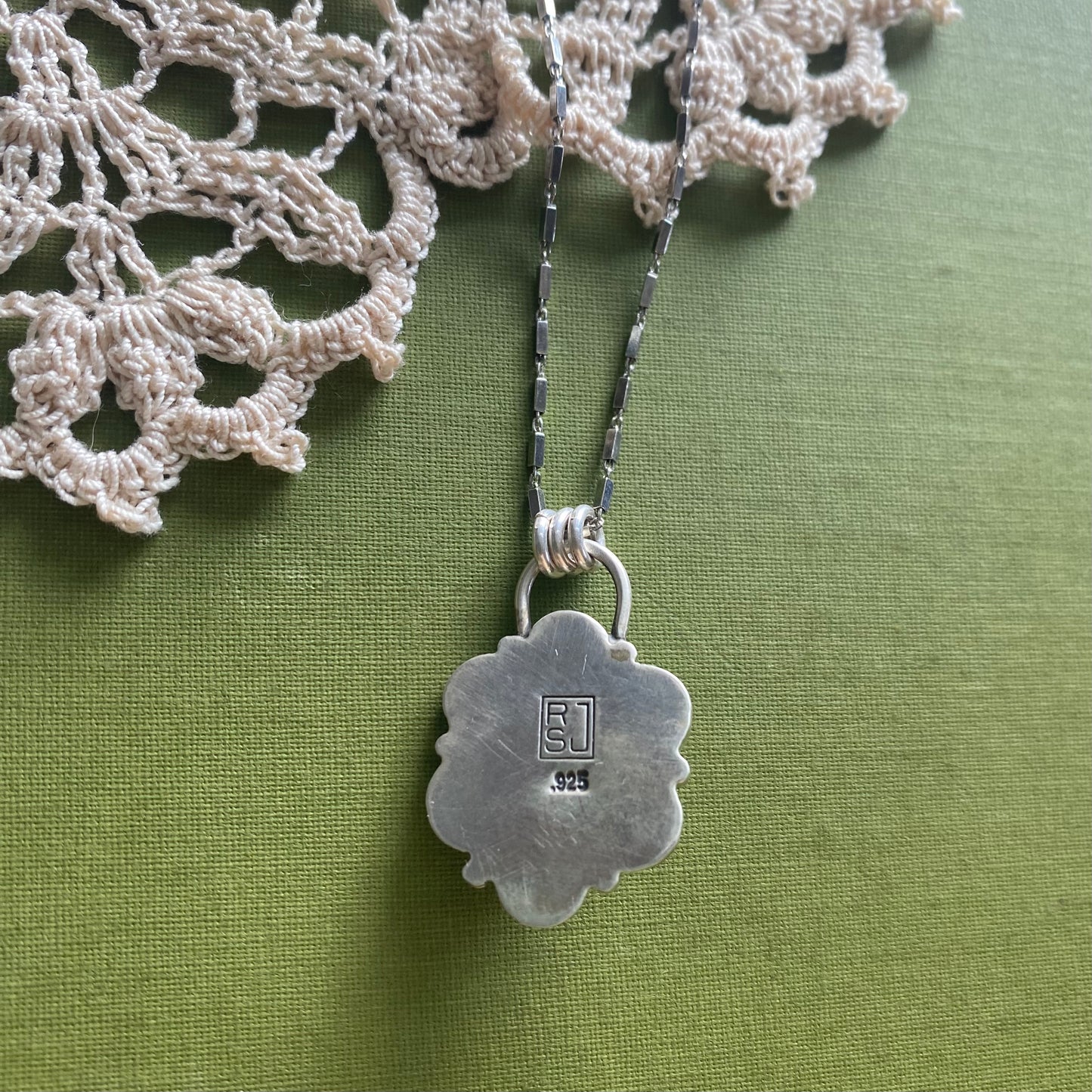 Golden Hills Turquoise Pendant