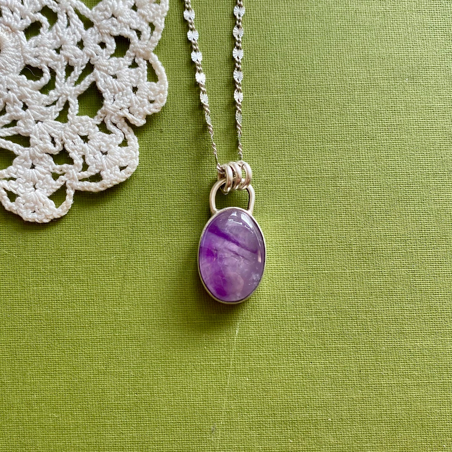 Simple Amethyst Pendant