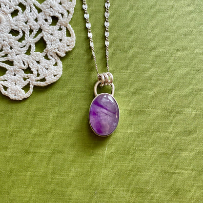 Simple Amethyst Pendant