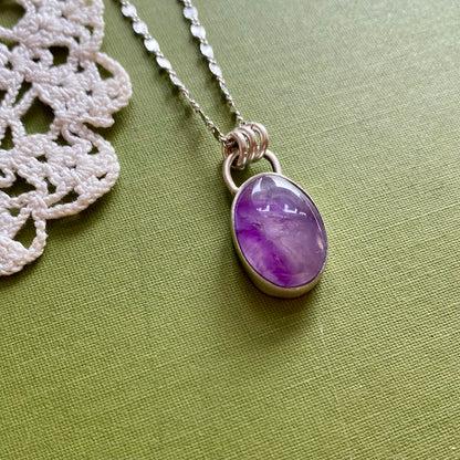 Simple Amethyst Pendant