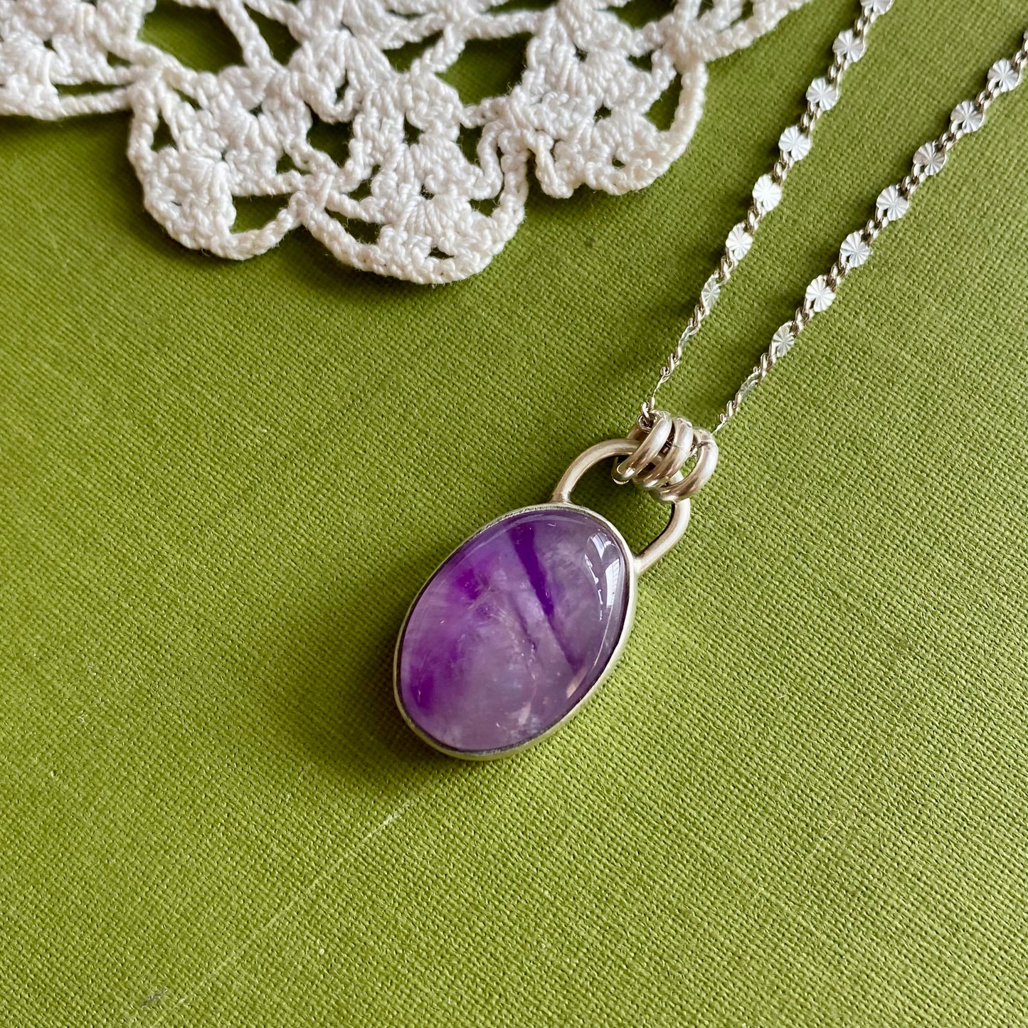 Simple Amethyst Pendant