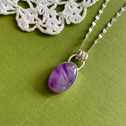 Simple Amethyst Pendant