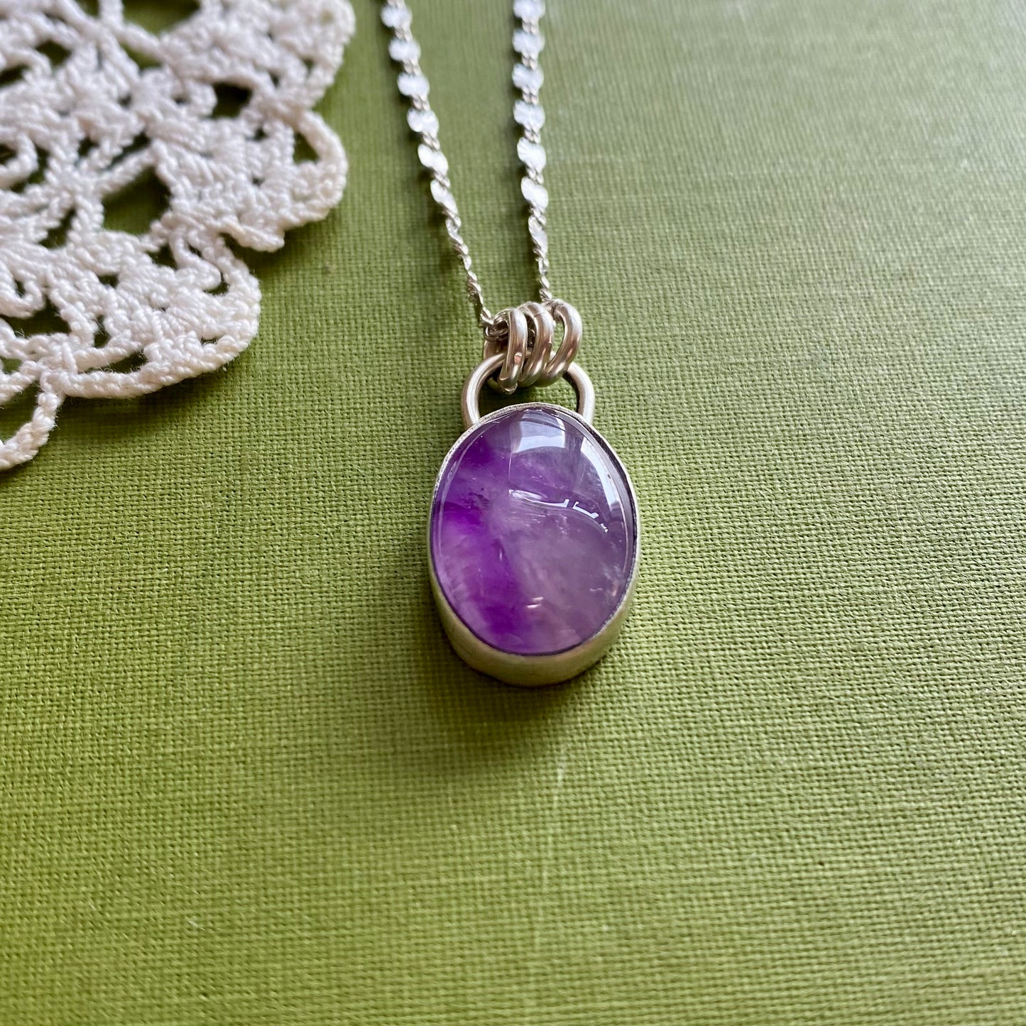 Simple Amethyst Pendant