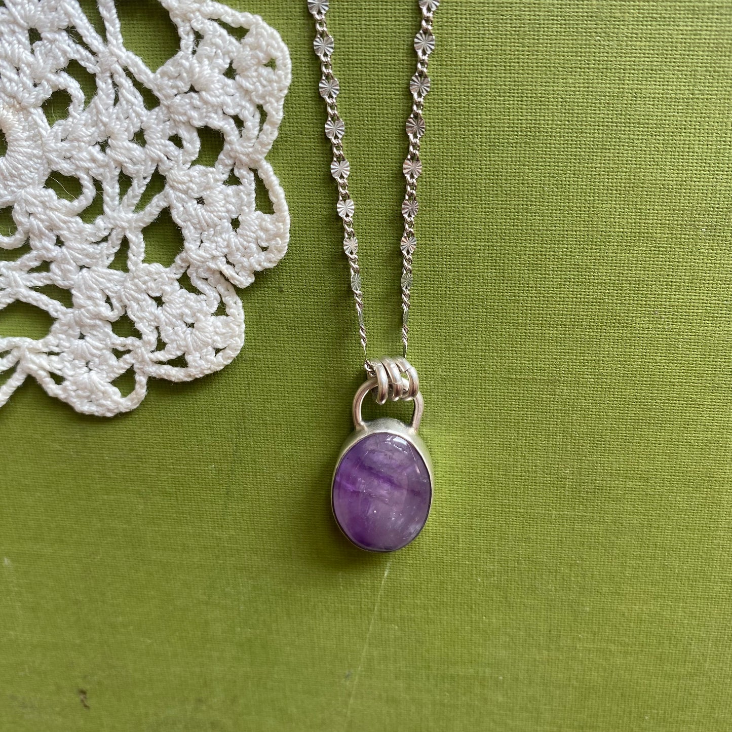 Simple Amethyst Pendant