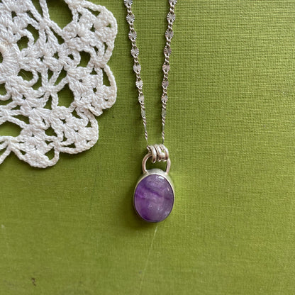 Simple Amethyst Pendant