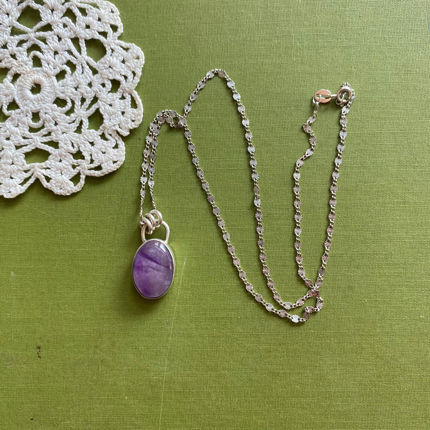 Simple Amethyst Pendant
