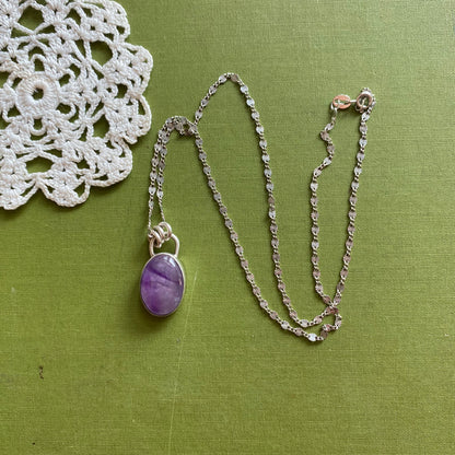 Simple Amethyst Pendant