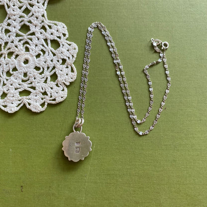 Hubei Cloud Mountain Turquoise Heart Pendant