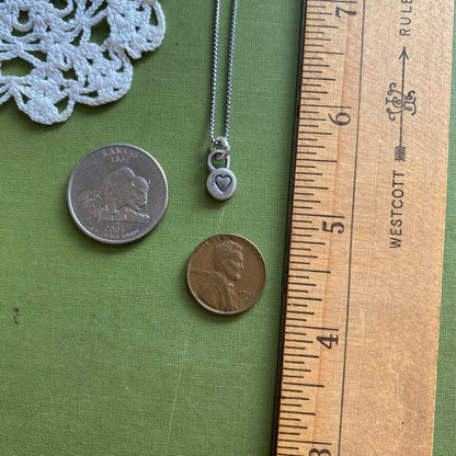 Teeny Tiny Heart Pendant