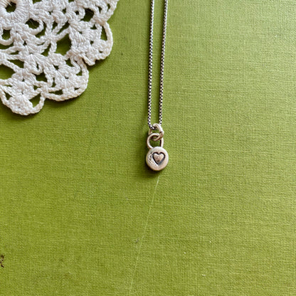 Teeny Tiny Heart Pendant