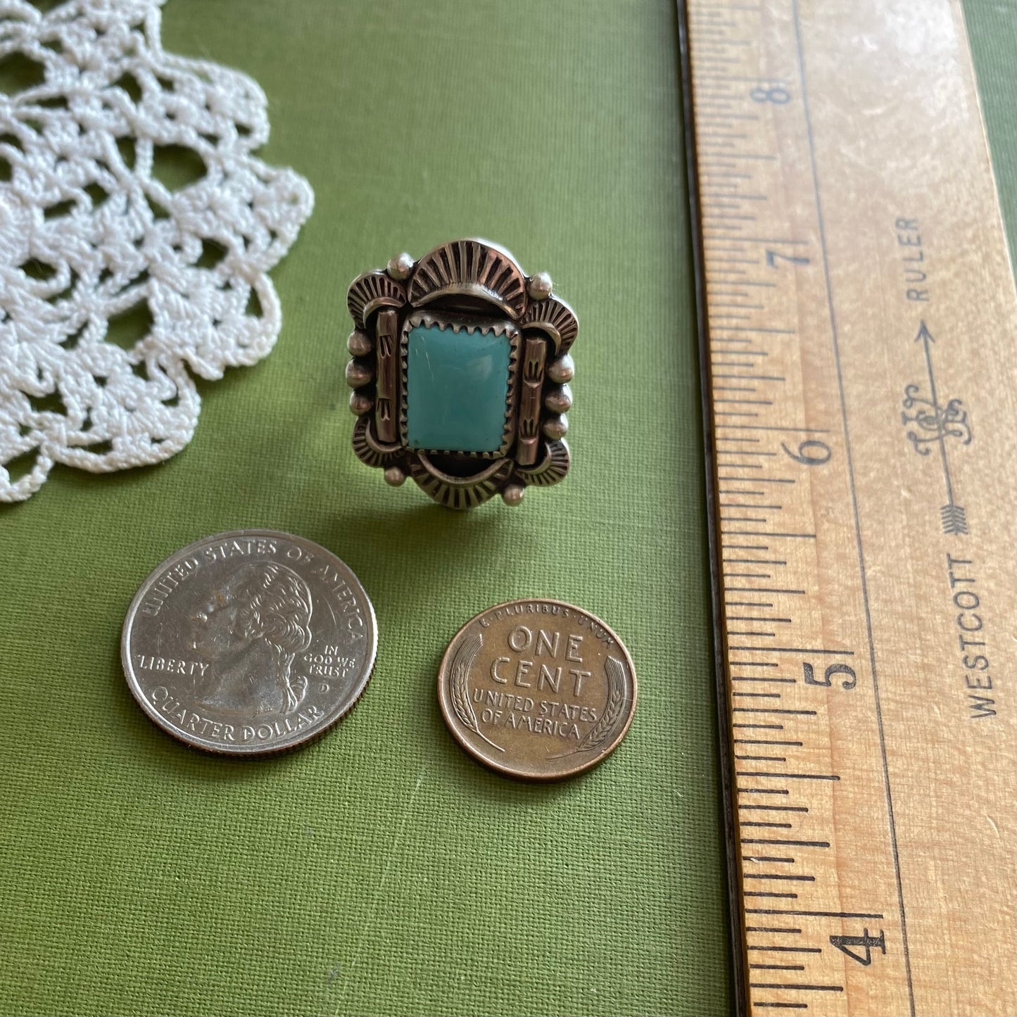 Campitos Turquoise Ring Size 7