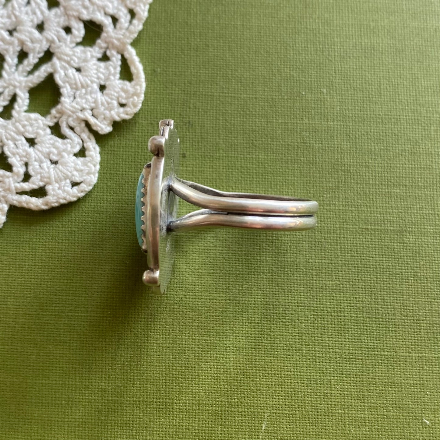 Campitos Turquoise Ring Size 8.75