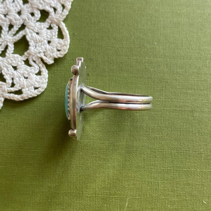 Campitos Turquoise Ring Size 8.75