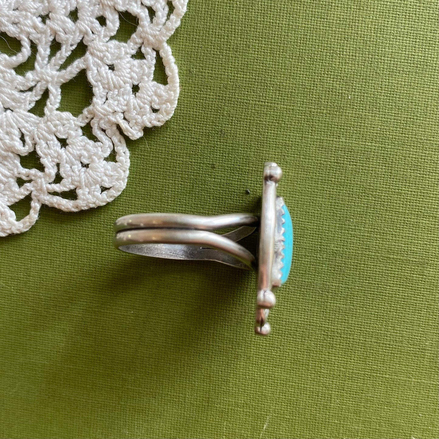 Campitos Turquoise Ring Size 8.75