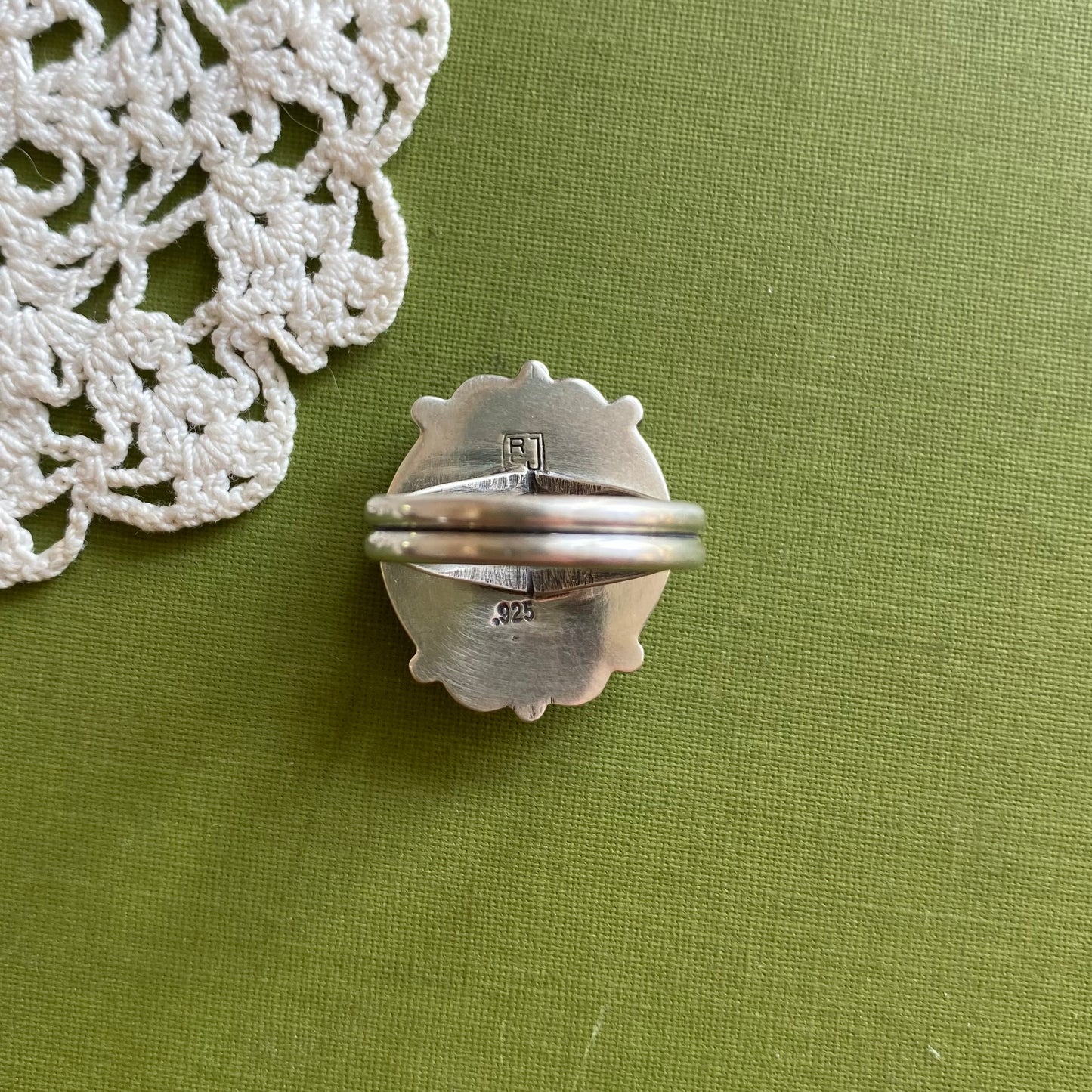 Campitos Turquoise Ring Size 8.75