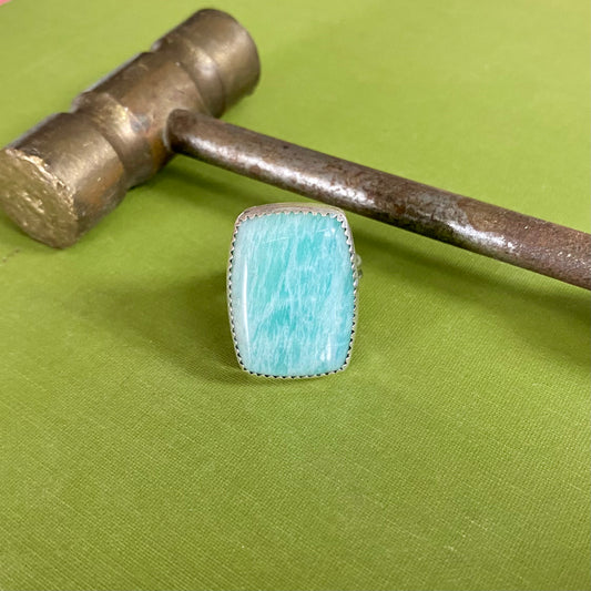 Amazonite Ring