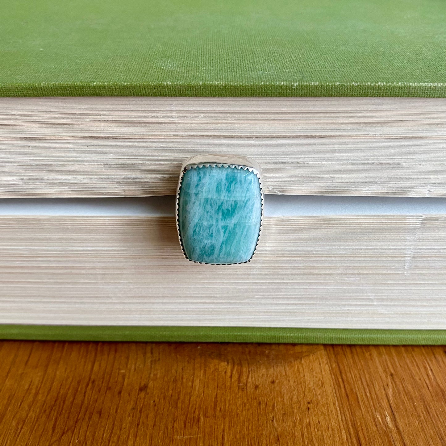 Amazonite Ring