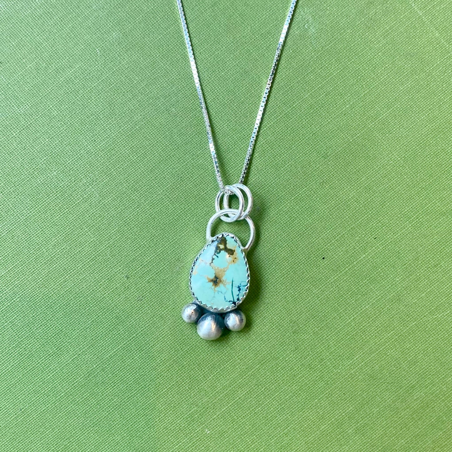 Mint Green Turquoise Pendant