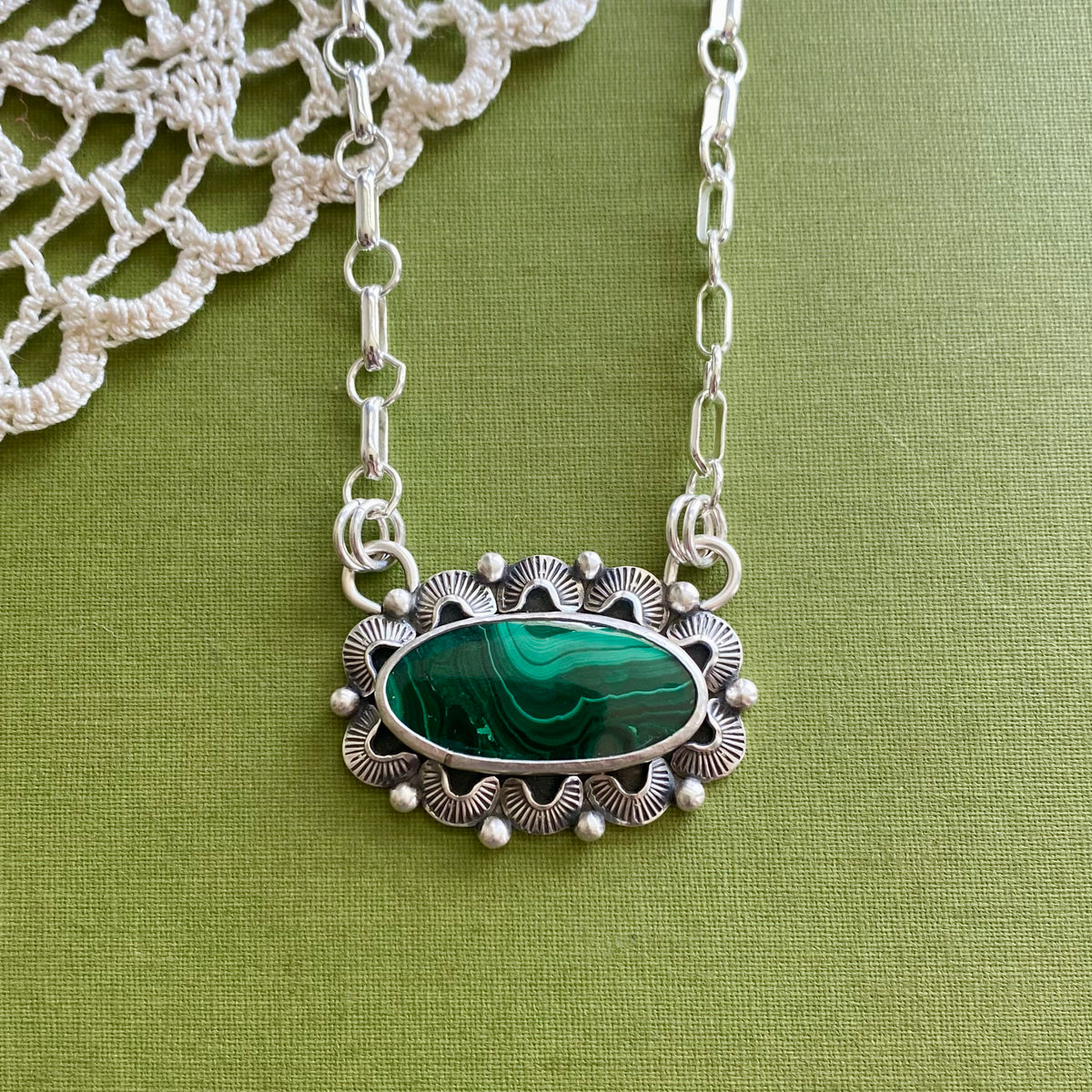 Malachite Necklace