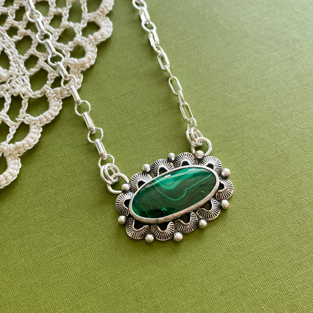 Malachite Necklace